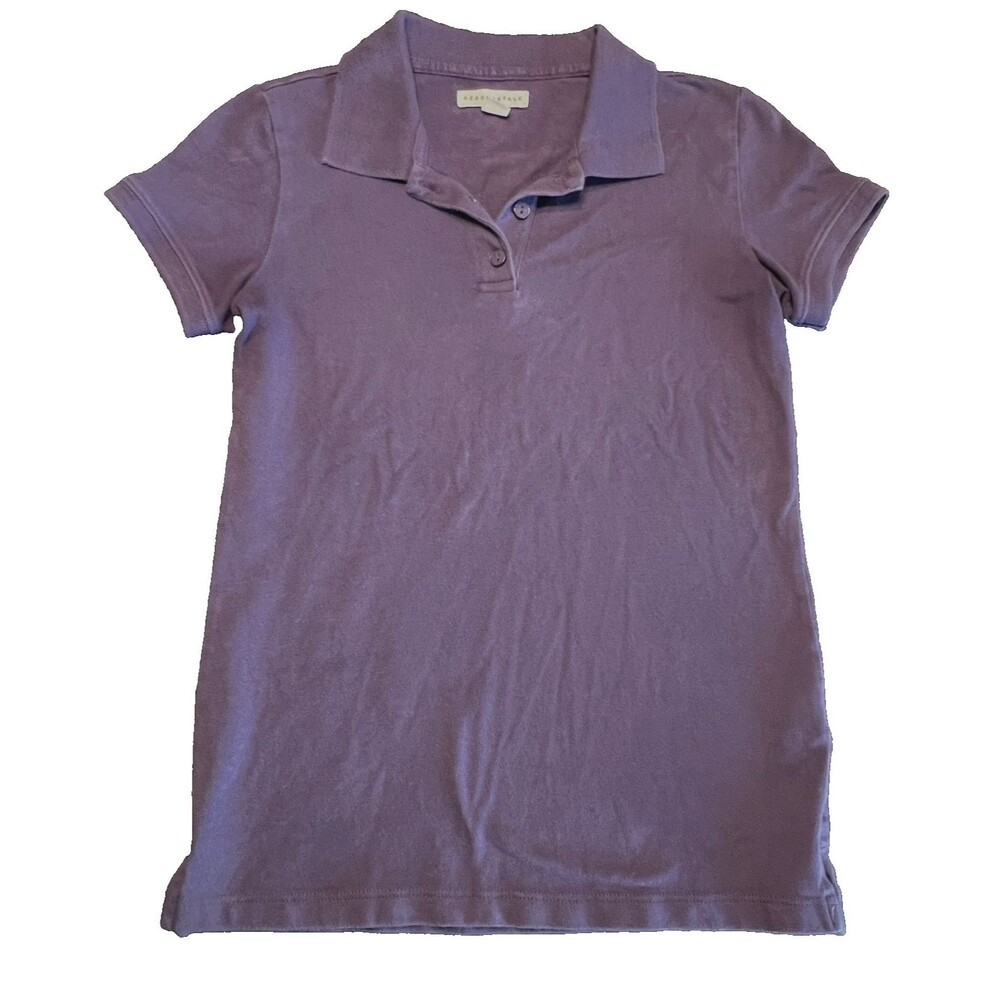 Women's Aeropostale SS Purple Polo Shirt Size M